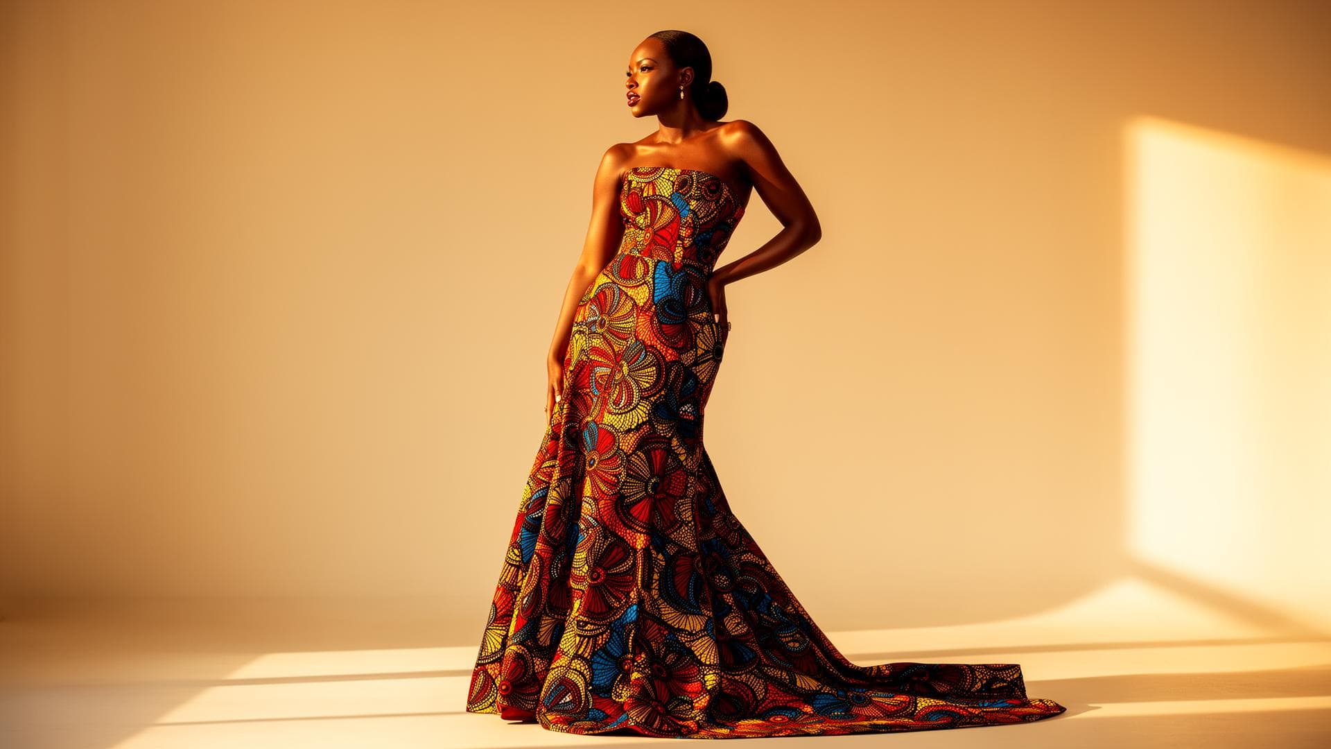 African luxury dress for special events
