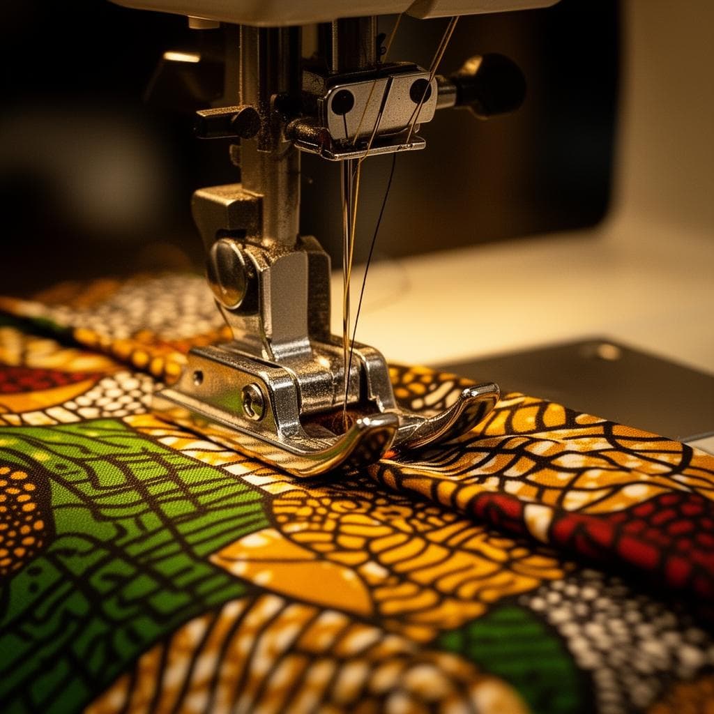 Artisan craftsmanship with Ankara fabric